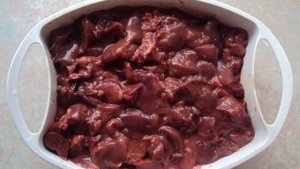 Куриная печень в пароварке