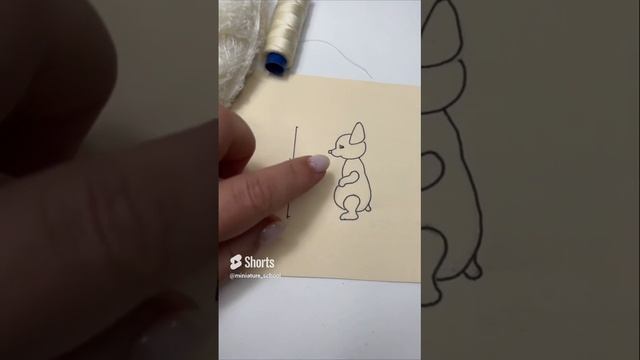 Вяжем крючком без схем и подсчёта петель корги #вязание #рукоделие смотреть онлайн