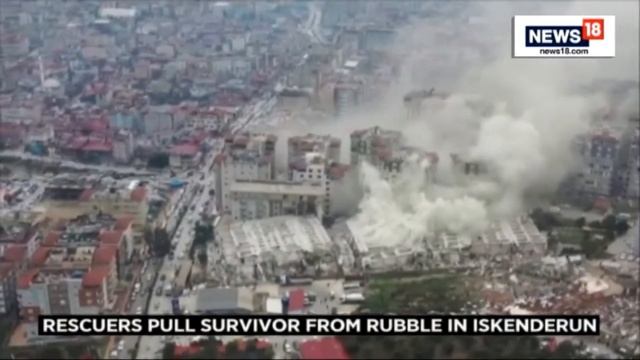 Drone Footage Shows Devastation In Turkey's Border Province Of Hatay | Turkey Earthquake Live Updat