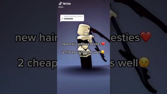 Roblox TikTok Hair Combos Compilation #15 (girls edition) смотреть онлайн