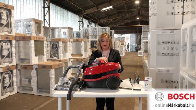 Bosch BWD421PET | Porszívó Bemutató Videó