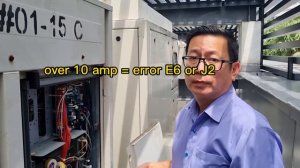 Daikin VRV3 | error J2, E6 | Current Value detect by current sensor