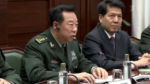 Сергей Шойгу встретился с начальником штаба Центрального военного совета Китая