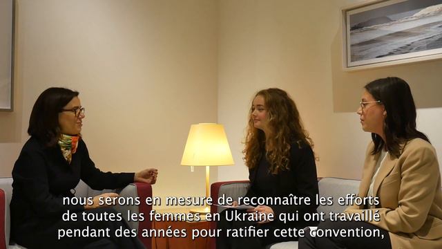 Canadian Ambassador to Ukraine Larisa Galadza speaks on gender-based violence in Ukraine смотреть онлайн