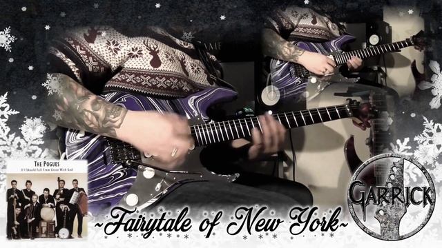 Fairytale of New York (The Pogues) - Christmas guitar cover by James Garrick смотреть онлайн