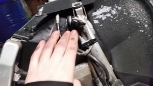 Снятие датчика скорости с снегохода Yamaha