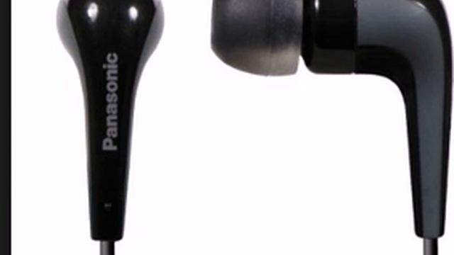 Panasonic RP HJE140 K L shaped Ear Earbud Headphone смотреть онлайн