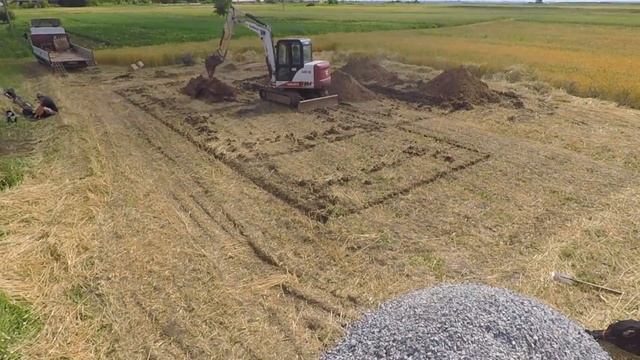 Постройка дома Фундамент день 1 смотреть онлайн