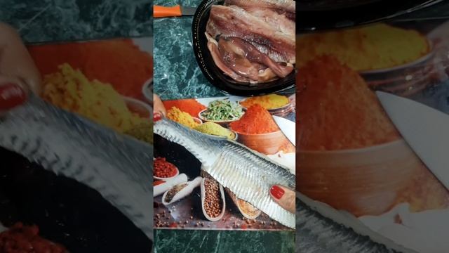 #как быстро почистить селёдку #филесельди #готовимдома #домашняякухня #вкусныйужин