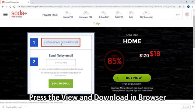 How to convert a PDF to JPG with Soda PDF Online смотреть онлайн