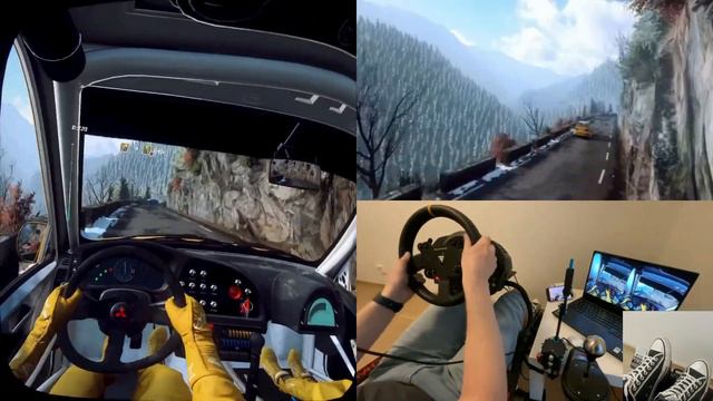 Dirt Rally 2.0 VR: Mitsubishi Lancer Evolution VI - Route de Turini Descente смотреть онлайн