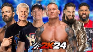 WWE2K24 - пробуем играть