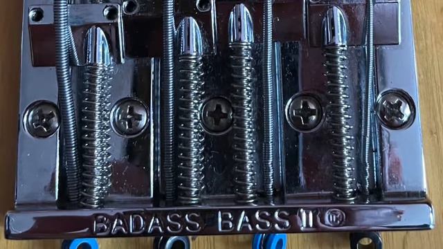 Bass Bridge Test (Fender, Badass II, Babicz, Gotoh 201) смотреть онлайн