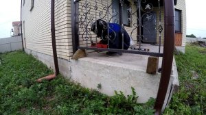 Металлическое ограждение крыльца своими руками