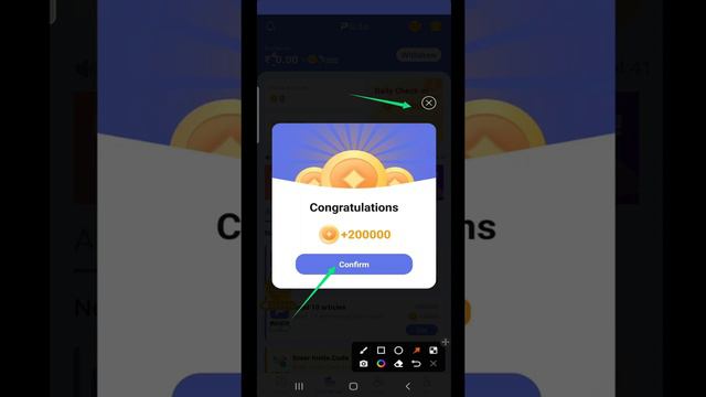 Pluto app invite code | Get free 220000 coins in pluto app