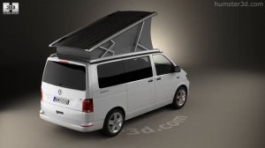 Volkswagen Transporter (T6) California 2016 3D model by Humster3D.com