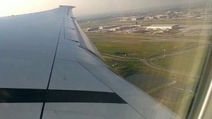 Взлет из аэропорта Пирсон, Торонто, Канада / Takeoff from Pearson Airport, Toronto, Canada