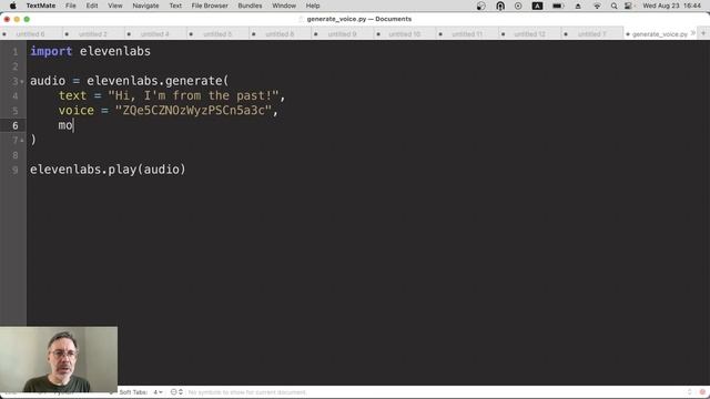 How to use the ElevenLabs API: Python text-to-speech tutorial with examples смотреть онлайн