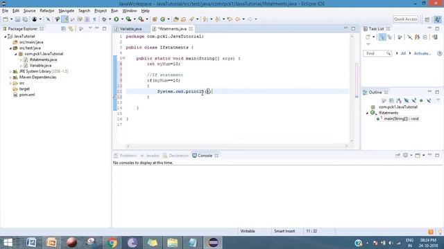 If Else statements in Java - Java tutorial for Beginners