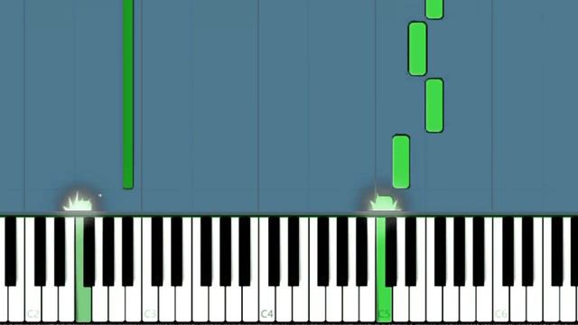 DORAEMON - EASY Piano Tutorial смотреть онлайн
