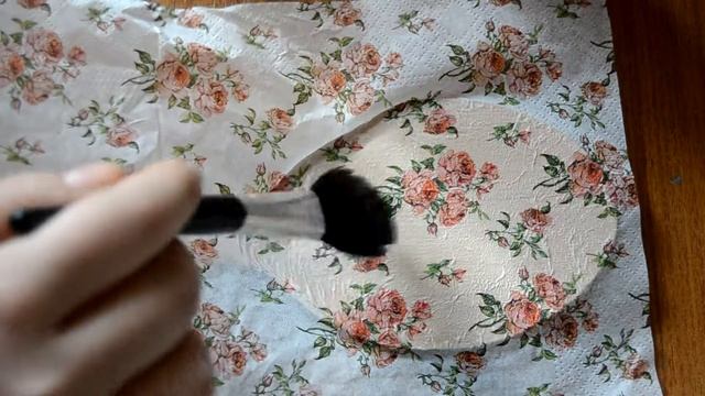 DIY: ДЕКУПАЖ - МАСТЕР-КЛАСС. Зеркало с технике декупаж. смотреть онлайн