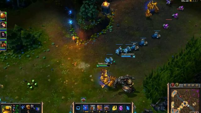 League of Legends Две жестянки или как надавать АДК по щам!