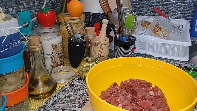 Туркменская самса с нарезным мясом/Тесто для самсы на бульене.
