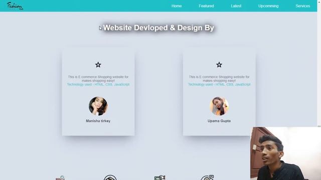 Free Source Code || E commerce Responsive Web Project || HTML CSS Javascript || E commerce website