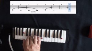 Урок № 7. Уроки игры на мелодике. Melodic lessons