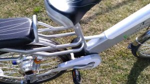 электровелосипед Дача 350 ват с прицепом