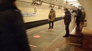 Русич прибывает на станцию Арбатская