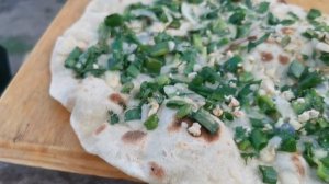 Лаваш тонкий и Лепёшки молочные как из Тандыра / Выпечка на пекарском камне в домашних условиях