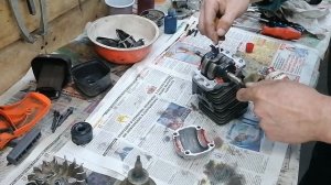 Хускварна 142 не заводится