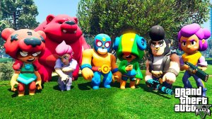 БРАВЛ СТАРС ИГРА ЗА ЭЛЬ ПРИМО В ГТА 5 МОДЫ! BRAWL STARS ОБЗОР МОДА В GTA 5! ВИДЕО MODS