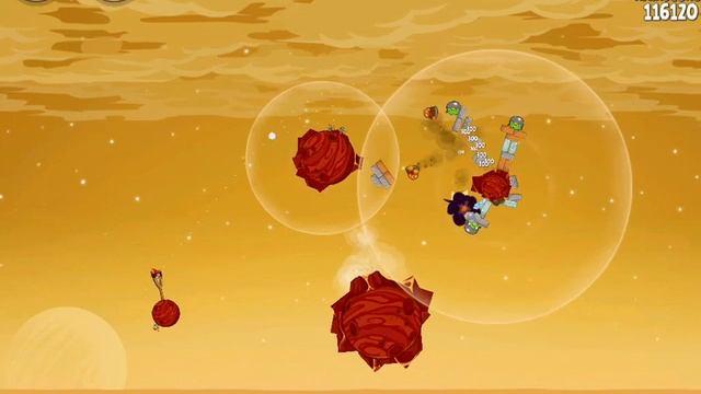 Angry Birds Space Red Planet 5-6 Walkthrough 3-Star смотреть онлайн