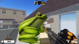 Как получить секретный скин лягушки в Arsenal ROBLOX I Секретный скин froggy в Arsenal ROBLOX I