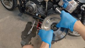 Как разобрать праймери Harley Davidson? перенос рычагов управления! замена компенсатора и сцепления