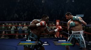 Mike Tyson v Joe Calzaghe Fight Night Round 4 Xbox 360 Game Play Boxing Video