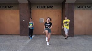 Учим простые движения флеш моба)))