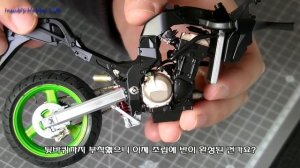 #2/4, Kawasaki Ninja ZX-12R[Tamiya 1/12 scale Motorcycle] 조립(Eng sub) #33