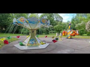 Детская цепочная карусель премиум Облачко