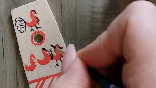 Мезенская роспись лопатки. Конь смотреть онлайн