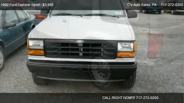 1992 Ford Explorer Sport Sport - for sale in Lebanon, PA 17046 смотреть онлайн