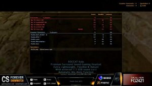 CSFOREVER SHOWMATCH (4/5): Fnatic 2009 vs NaVi 2010 (CS 1.6)