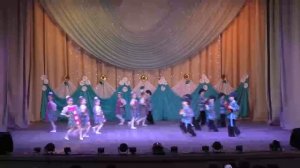 Танец "Ох, Сережка", старшая группа