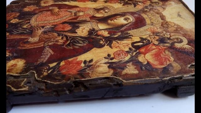 Икона Неувядаемый цвет ручной работы смотреть онлайн