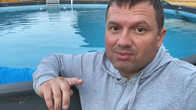 Нагреватель для бассейна из ПНД трубы #бассейн #каркасныйбассейн #подогревбассейна