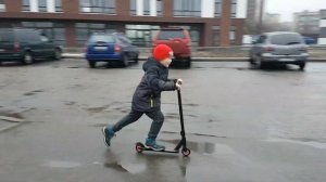 История одного Прыжка. Падения и Взлёты. Трюковой самокат. Трюки на самокате.