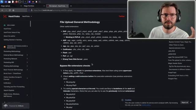 Web App Hacking: File upload attacks смотреть онлайн