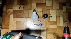 Самодельная переносная лампа своими руками.